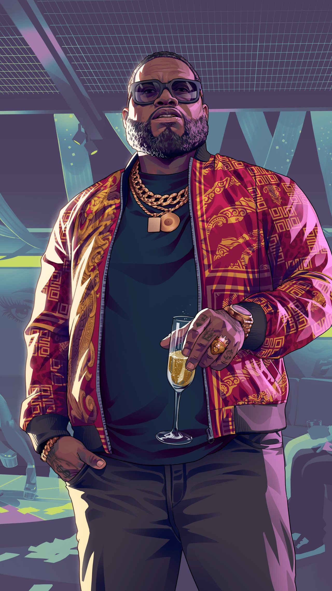 Boobie Ike — Grand Theft Auto VI character, portrait