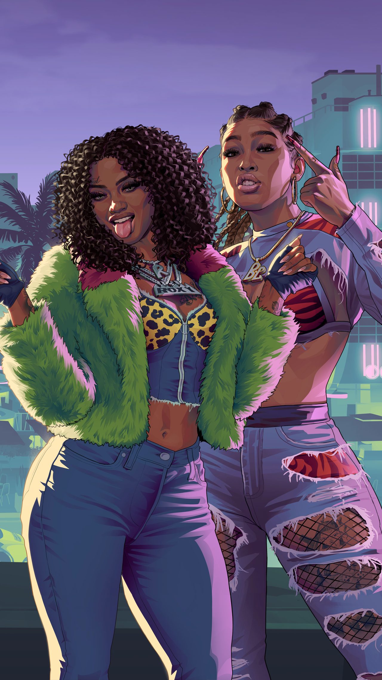 Real Dimez — Grand Theft Auto VI character, portrait