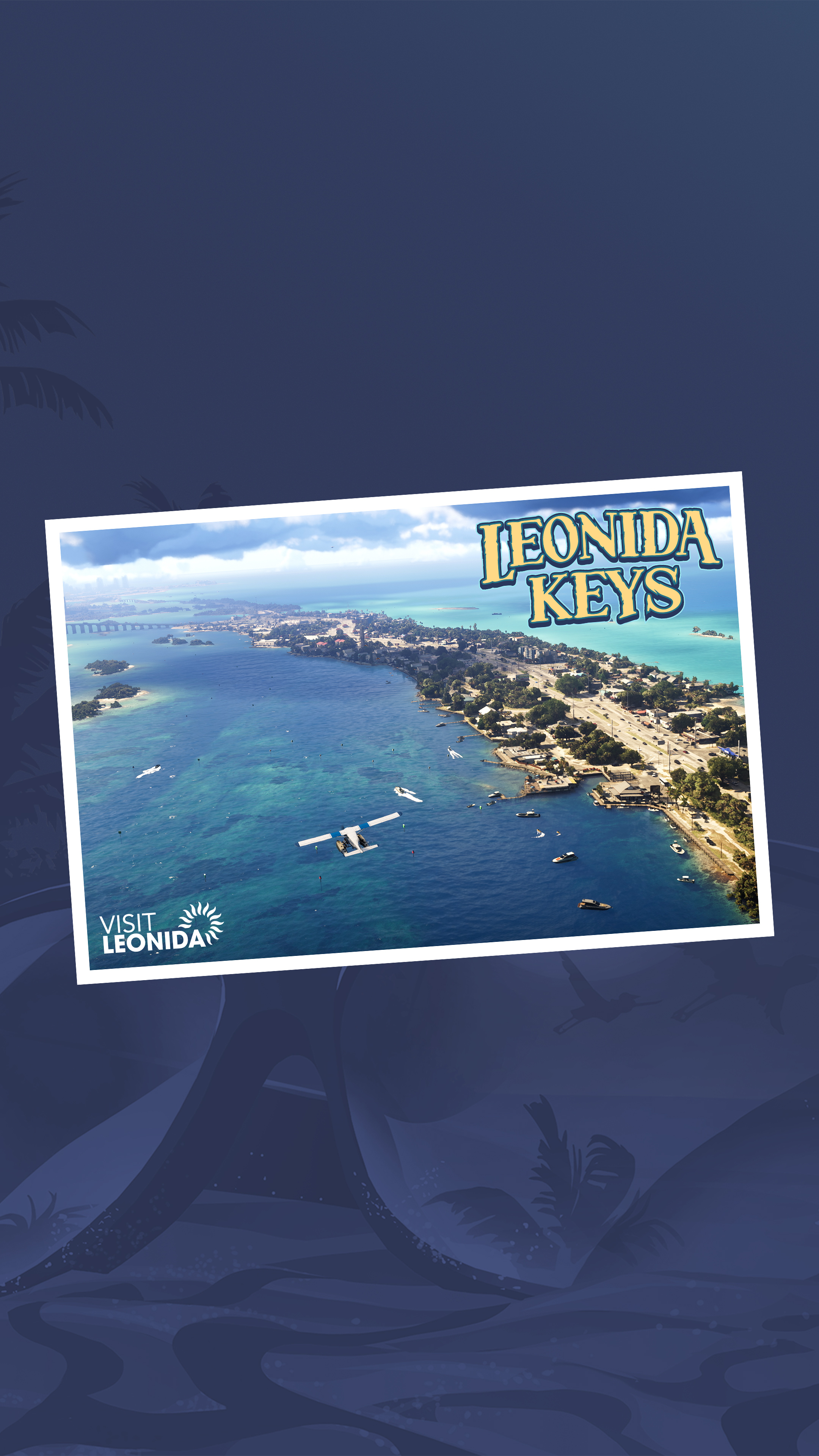 Leonida Keys region postcard